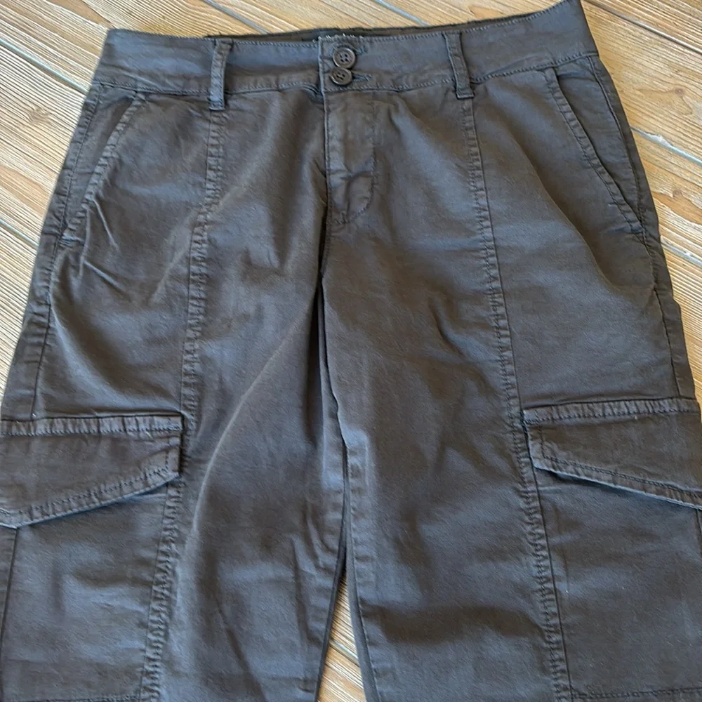 Sanctuary Rebel Crop Cargo Pants - Black, S 27 - Picture 3 of 11